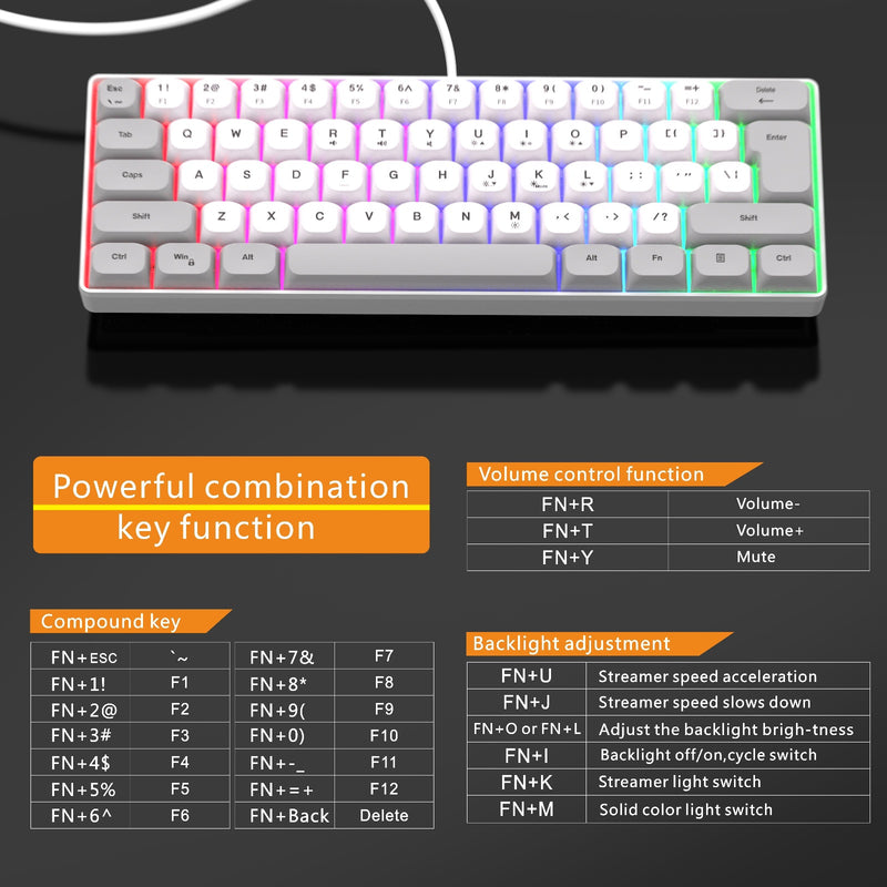 Teclado Mecanico 60%