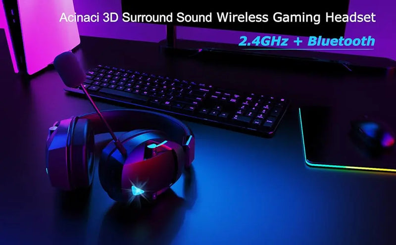 Wireless Gaming Headset 2.4GHz