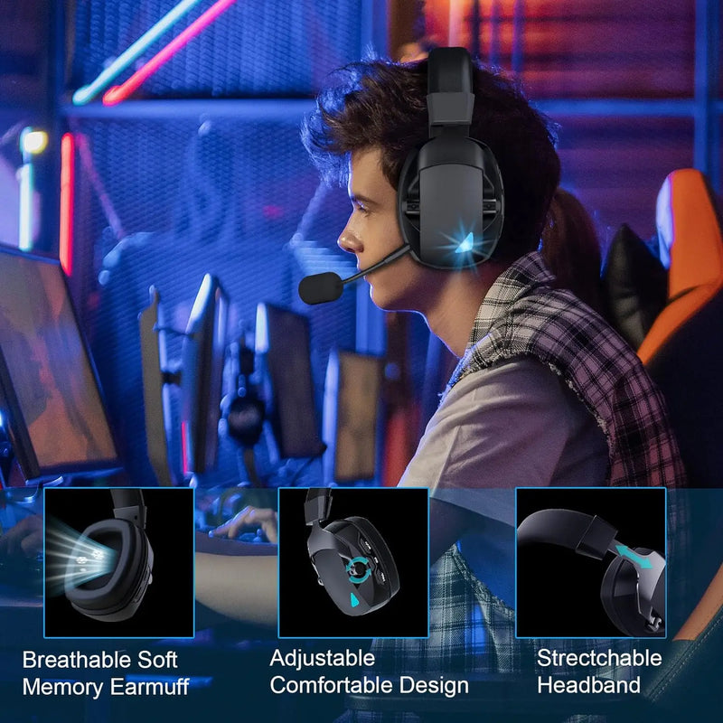 Wireless Gaming Headset 2.4GHz