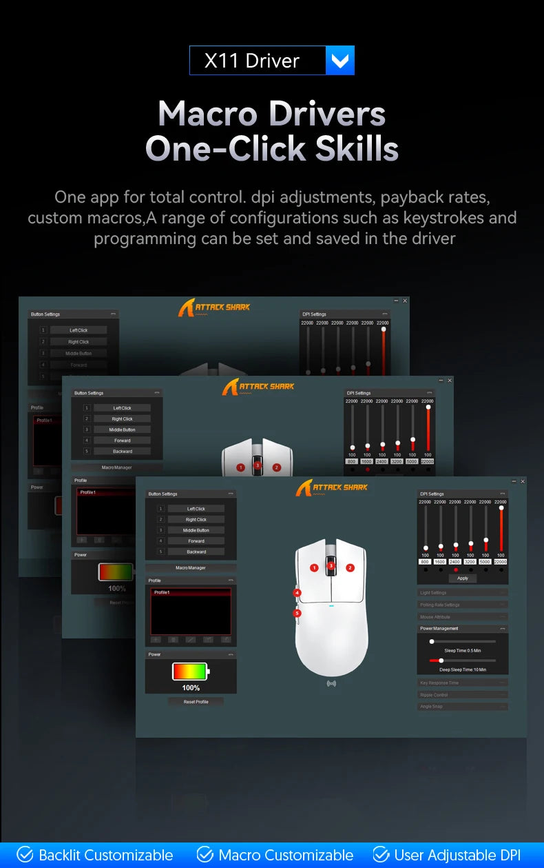 Attack Shark X11 Wireless