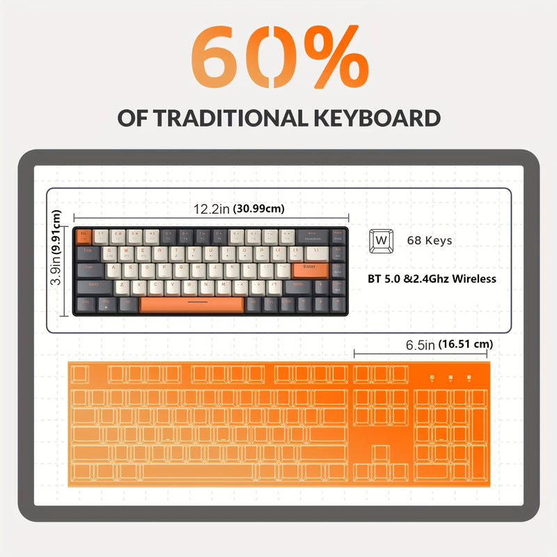 Teclado K68 60%