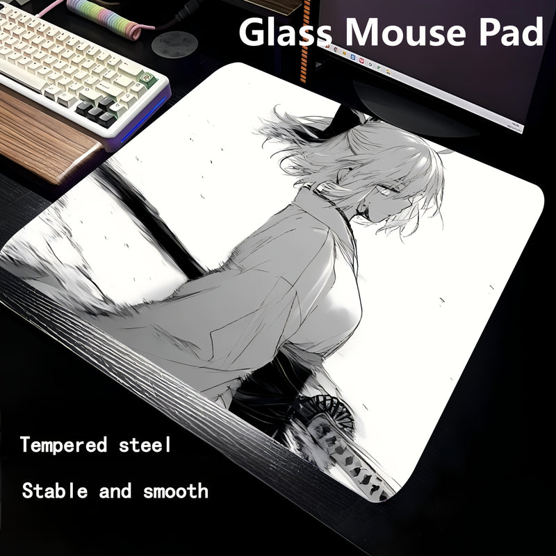 Mouse Pad- Tempered Glass